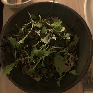 Cabbage, Miso, Nori, Anchovy, Mizuna