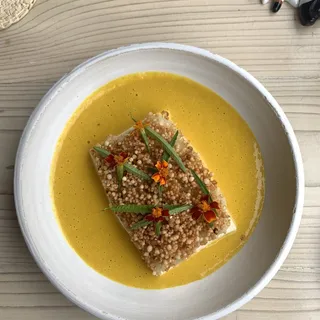 Tofu, Shrimp, Aji Amarillo, Potato, Jasmine Rice