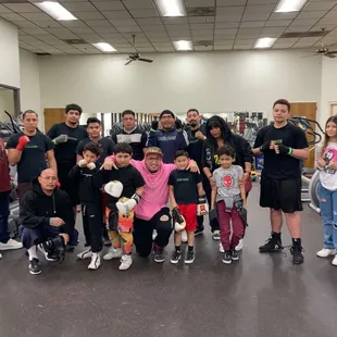Team Llamas After a Boxing Sparring Session in Bakersfield CA