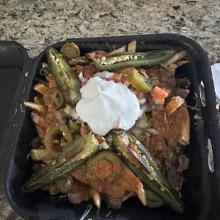 Carne asada fries.... A culinary masterpiece