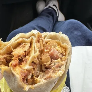 Loaded $22 dollar burrito