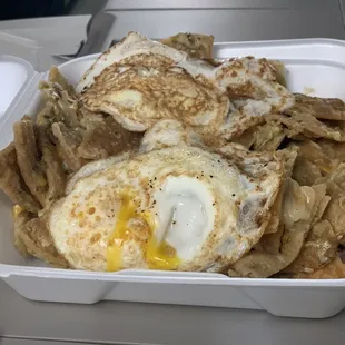 Chilaquiles No Meat
