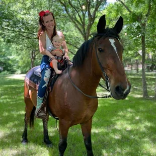 Horses who are safe for anyone to ride!