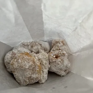 Dozen cream puffs $8 Delicious