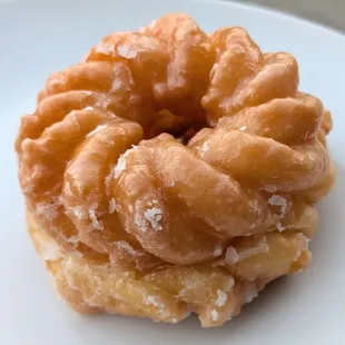 Cruller, my oldest and wife&apos;s favorite