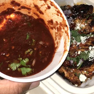 Birria tacos dipping sauce