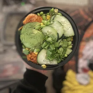 Spicy Salmon Large Poke Bowl