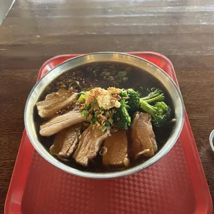 Shoyu broth w/ pork chashu