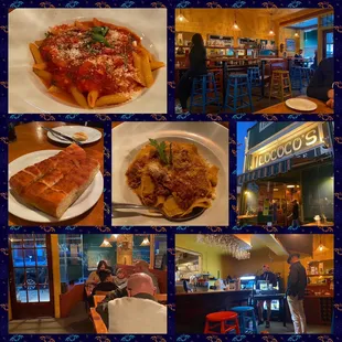 Montage of images from Lo Coco's