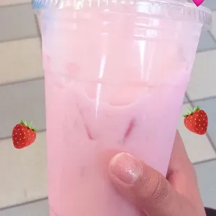 Strawberry agua fresca