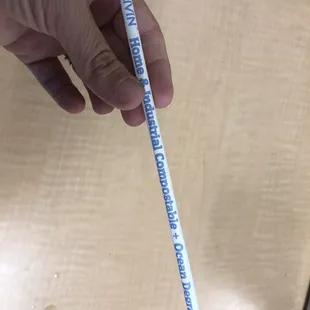 Compostable straws!