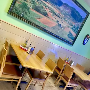 Table Seating Inside!
