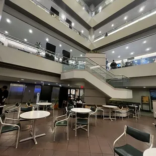 A view from the cafe