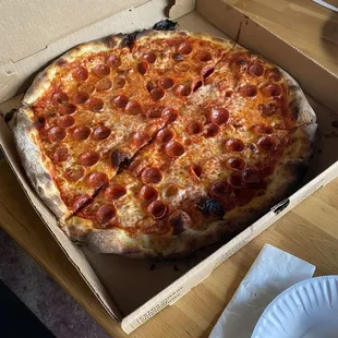 Pepperoni pizza