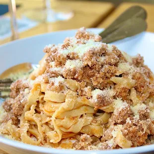 The Bolognese was authentic &amp; beautiful in taste.