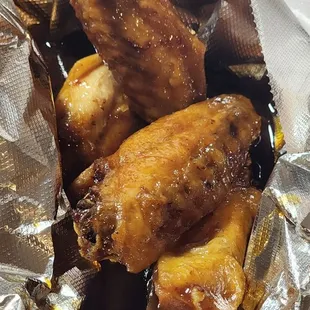 Honey BBQ wings