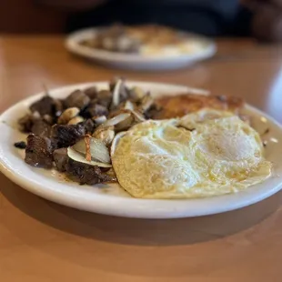 a plate of food
