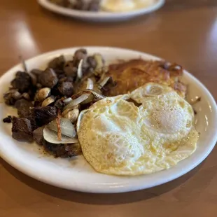 a plate of food
