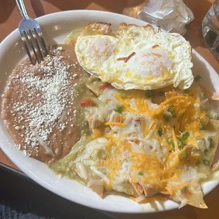 Chilaquiles No Meat
