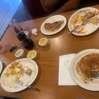 Country Style Fried Steak & Eggs