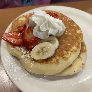 Strawberry Banana Pancakes