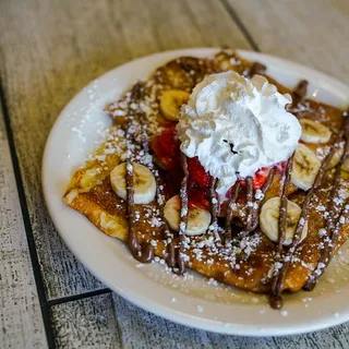 Strawberry Banana Nutella Crepes