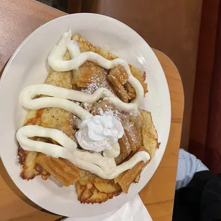 Caramel Churro Crepes