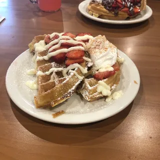 Strawberry Cheesecake Waffle