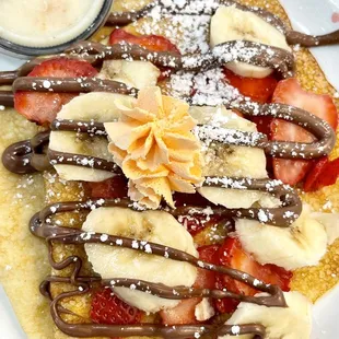 Banana Nutella Crepes