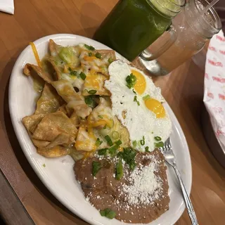 Chilaquiles No Meat