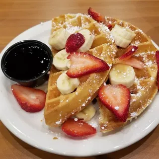 Strawberry Banana Waffle