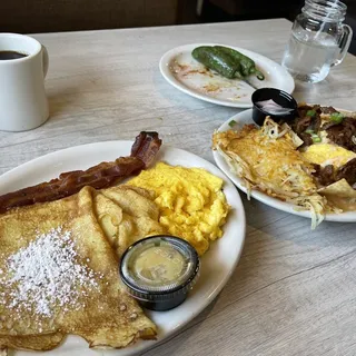 Crunchy Asada Chilaquiles