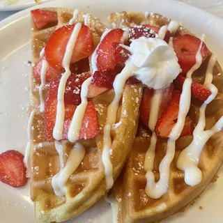 Strawberry Cheesecake Waffle