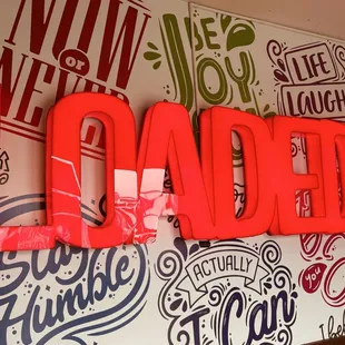Loaded sign