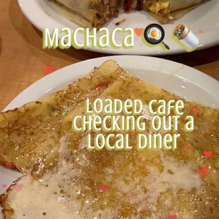 Machaca Breakfast Burrito