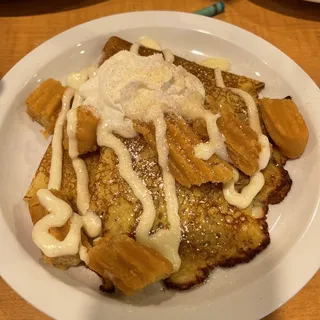 Caramel Churro Crepes
