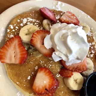 Strawberry Banana Pancakes