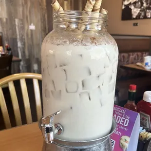 horchata for breakfast ? yes