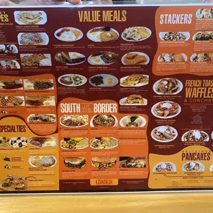 5/14/22 (sat): New menu side 1 of 2