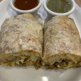 Sausage Breakfast Burrito