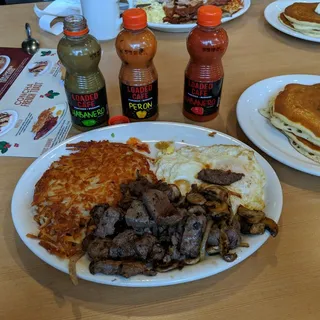 Sirloin Steak & Eggs