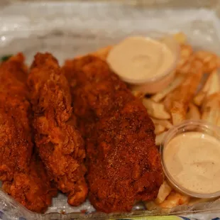 Cajun Chicken Tenders &amp; Fries