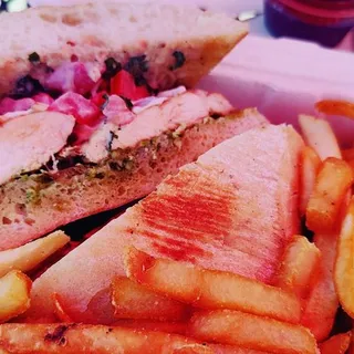 Bruschetta Chicken Sandwich