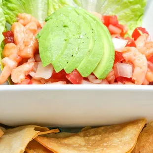 Shrimp Ceviche.