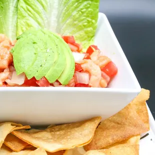 Shrimp Ceviche.