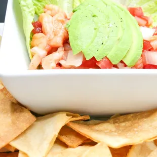 Shrimp Ceviche.