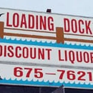 loading dock sign