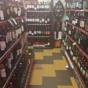 a wine store