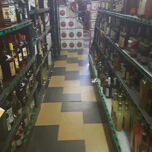 a grocery store aisle