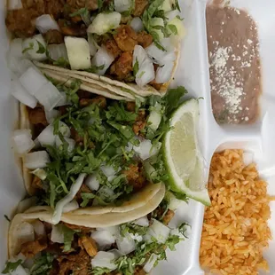 Tres Taco Plate